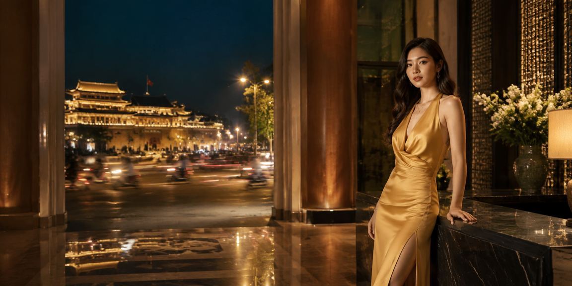 Không gian VIP neon ban đêm tại Huế, gợi lên cảm giác bàn cược hạng cao của s168